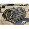 Image 4 : BUNDLE OF 6 FT. FENCE POSTS