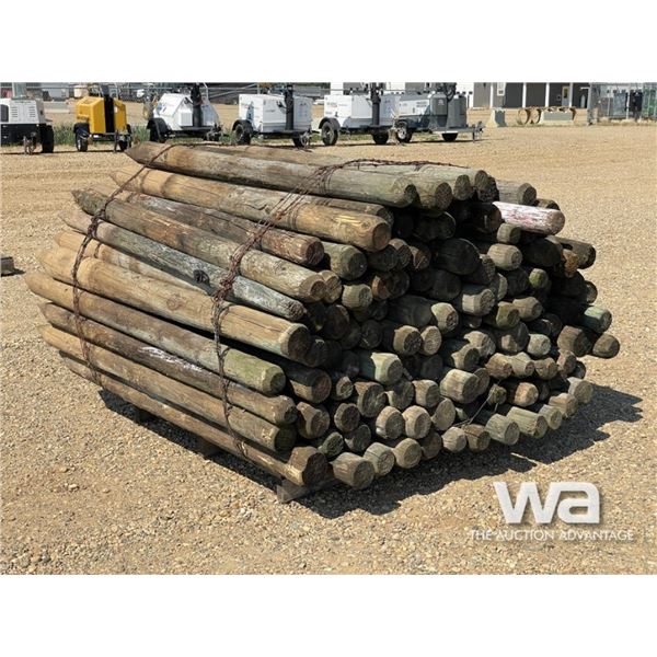 BUNDLE OF 6 FT. FENCE POSTS