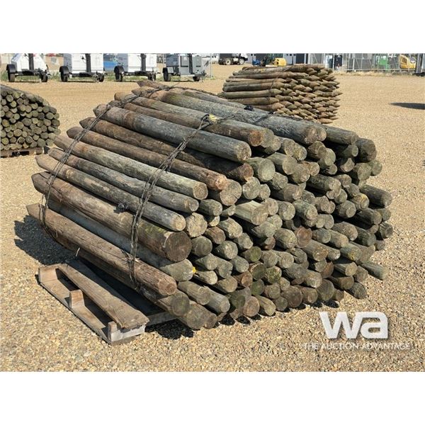 BUNDLE OF 6 FT. FENCE POSTS