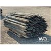Image 3 : BUNDLE OF 6 FT. FENCE POSTS