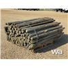 Image 4 : BUNDLE OF 6 FT. FENCE POSTS