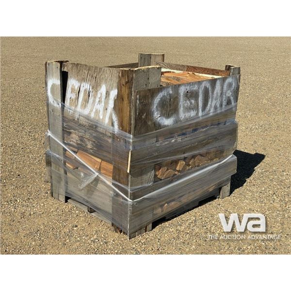 QTY. OF CEDAR FIRE WOOD