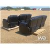 Image 4 : (3) PCS. LIVING ROOM SET