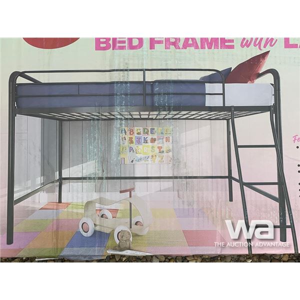 LOFT BUNK BED FRAME WITH LADDER