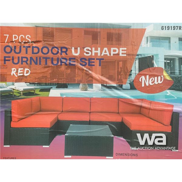 7 PCS OUTDOOR FURNITURE SET