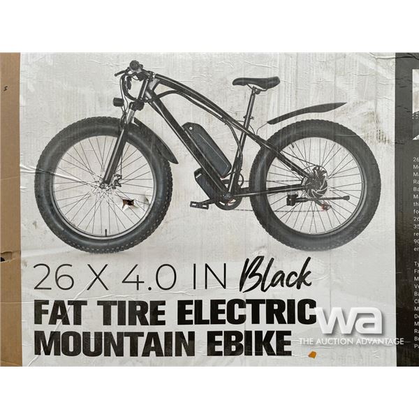 FAT TIRE ELECTRIC MOUNTAIN EBIKE