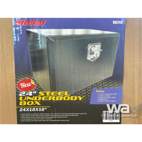24 IN. STEEL UNDERBODY BOX