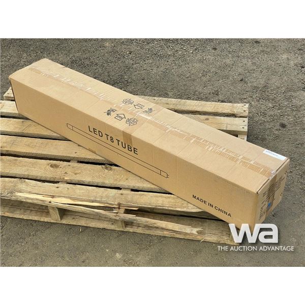 (30) 4 FT. GLASS LED TUBE LIGHTS