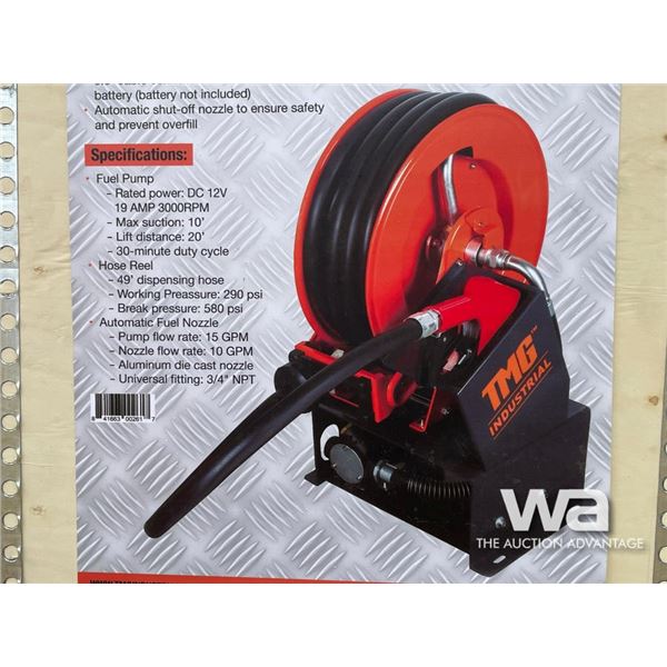 TMG FUEL PUMP W/ 49 FT. HOSE REEL