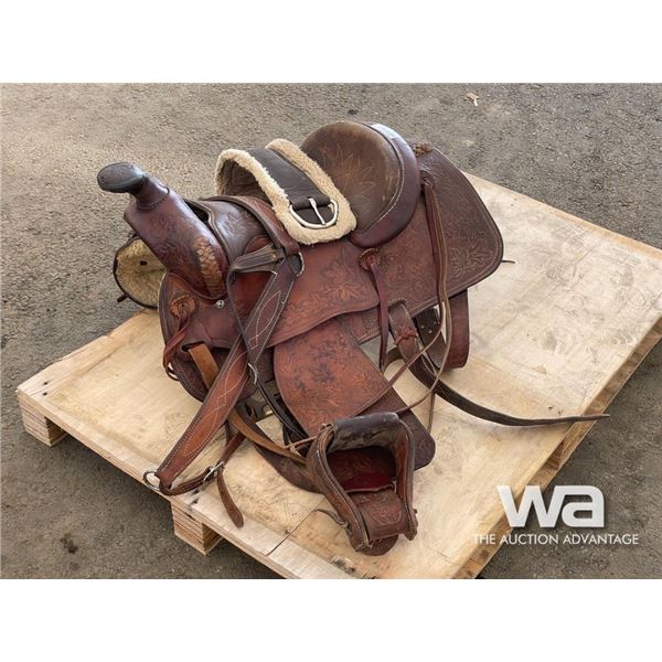 14.5 IN. WESTERN HORSE SADDLE