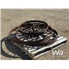 Image 2 : (3) ANTIQUE STEEL PLOW WHEELS