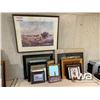 Image 5 : QTY OF PICTURES, PAINTINGS & FRAMES