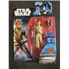 Image 2 : 2 Disney Hasbro Star Wars Figurines In Original Pkgs. - Rey & Rey's Speeder
