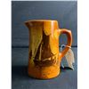 Image 1 : Rare 1930s Earthware Pitcher by Medalta