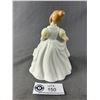 Image 2 : 1991 Royal Doulton "Figure Of The Month:May" Bone China Figurine Made In England. Approx. 5"H