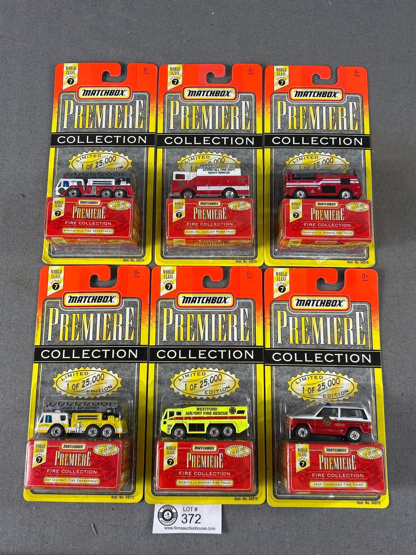 Fire Matchbox Collection 6 - Matchbox Premiere World Class Series