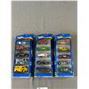 Image 2 : 3 - 5pk HotWheels  Die-Cast Metal Collectible Cars In Original Pkgs - Sonic Special, Skate-Board & M