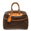 Image 1 : Louis Vuitton Brown Monogram Canvas Deauville Satchel Bag