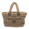 Image 1 : Chanel Beige Quilted Coco Cocoon Tote Bag