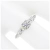 Image 3 : Antique Art Deco Platinum .34 ctw Round Diamond w/ Accents Promise Engagement Ri
