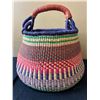 Image 1 : Colourful Woven Basket