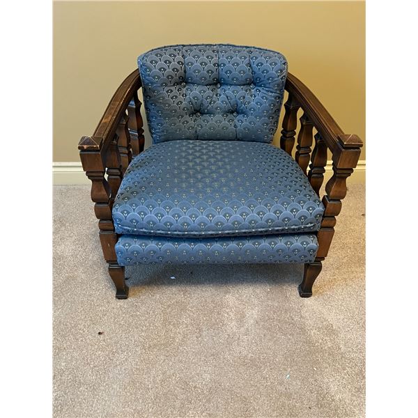 Vintage Wooden Armchair