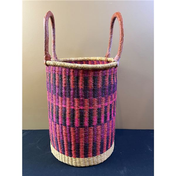 Hand Woven Laundry Basket