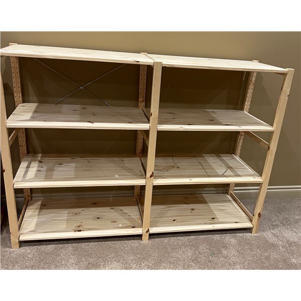 Wooden Storage Shelfs