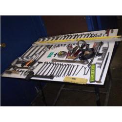 ASSORTED TOOLS W/TABLE