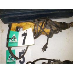 DEWALT ELECTRIC HAMMER DRILL