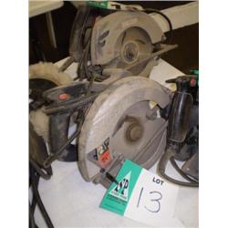 QUANTITY (2) SKIL SAWS