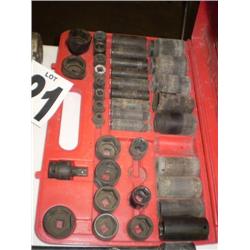 SUNEX 1/2in. DRIVE AIR IMPACT SOCKETS