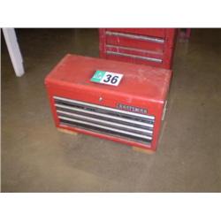 CRAFTSMAN 4 DRAWER TOOLBOX W/CONTENTS