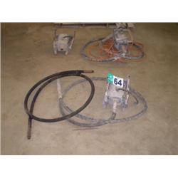 (3) CONCRETE VIBRATORS