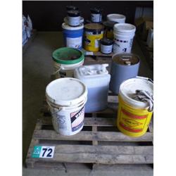 (2) PALLETS OF MISC. CURE, JOINT MASTIC & KLEEN KOTE