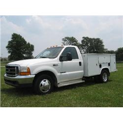 FORD F350 S/A UTILITY TRUCK , s/n 1FDWF36F4XEE98069: