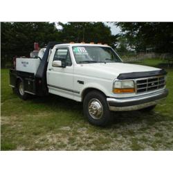 FORD F250 XLT S/A FUEL & LUBE TRUCK , s/n 1FTHF25H4NNA09807: