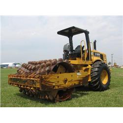 CATERPILLAR CP563D VIBRATORY PADFOOT COMPACTOR , s/n 9ZW00139: