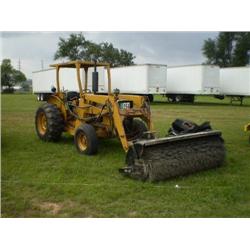 MASSEY FERGUSON MF50E 2WD BROOM TRACTOR , s/n 877454: