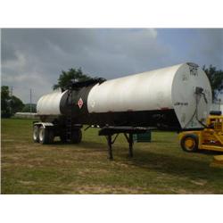TRAILMOBILE 8,500 GALLON T/A INSULATED ASPHALT TANK TRAILER , s/n N40284: