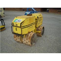 WACKER RT820 TANDEM WALK BEHIND TRENCH COMPACTOR , s/n 5049721: