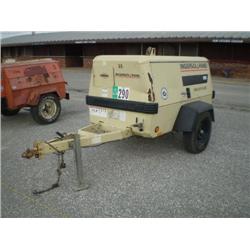 INGERSOLL-RAND P185WIR PORTABLE AIR COMPRESSOR , s/n 318994UAL295: