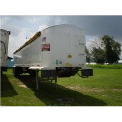 VANTAGE 39ft. T/A ALUMINUM END DUMP TRAILER , s/n 4EPAA3926YATA3381: