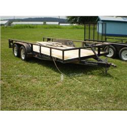 TXBR 16ft. T/A UTILITY TRAILER , s/n 17XFP162731033966: