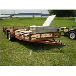 JA-MAR 16ft. T/A UTILITY TRAILER , s/n 4AJUWA628XJ025382:
