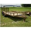 Image 1 : 16ft. T/A UTILITY TRAILER , s/n N/A: