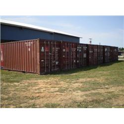8FT. X 20ft. SHIPPING CONTAINER