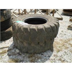 QUANTITY (2) 17.5 X 25 USED TIRES