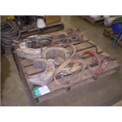 PALLET OF PIPE CLAMPS