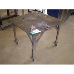 METAL ROLLING TABLE
